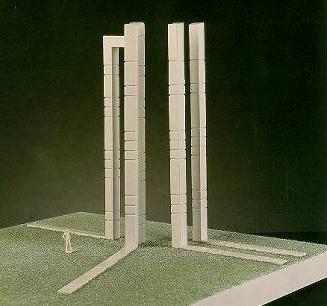 Model of La Ville imaginaire