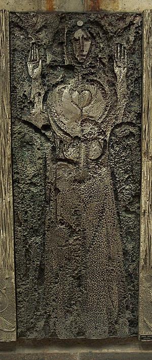 Citius, Altius, Fortius, d&eacute;tail de la figure centrale