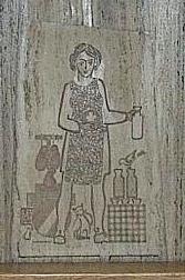 Mural by Jean-Charles Charuest on the Saint-Michel platform