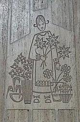 Mural by Jean-Charles Charuest on the Saint-Michel platform