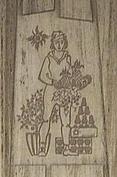 Mural by Jean-Charles Charuest on the Saint-Michel platform