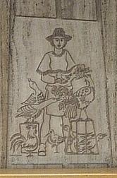 Mural by Jean-Charles Charuest on the Saint-Michel platform