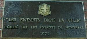 Explanatory plaque