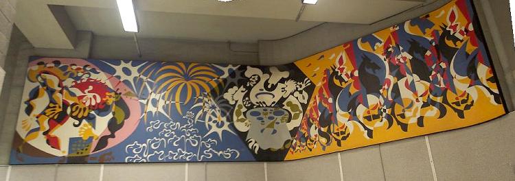 'Entertainment' mural