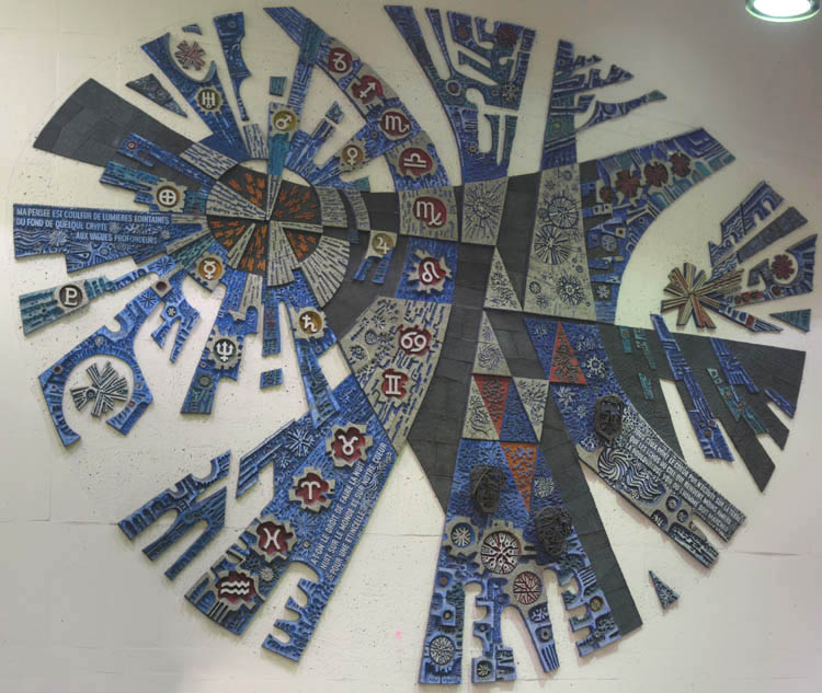 Le po&egrave;te dans l'univers