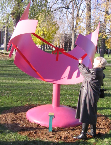 Inauguration d'Étreinte