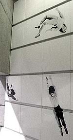 Key to the murals in the main stairwell