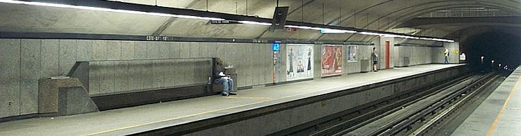 View of the platforms