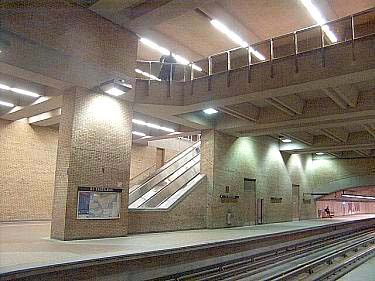 View of the trainroom