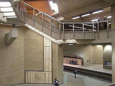 View of the trainroom
