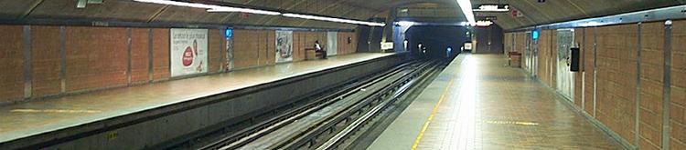 View of the platform