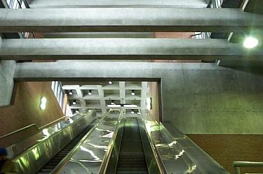 Volume above the western mezzanine