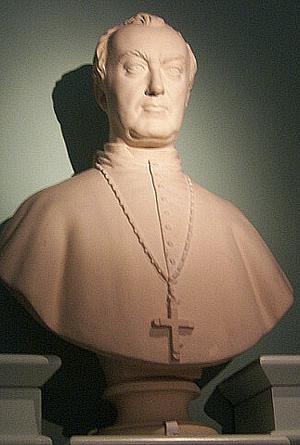 Bust of Mgr. Fabre, in the Quebec Museum of Civilization