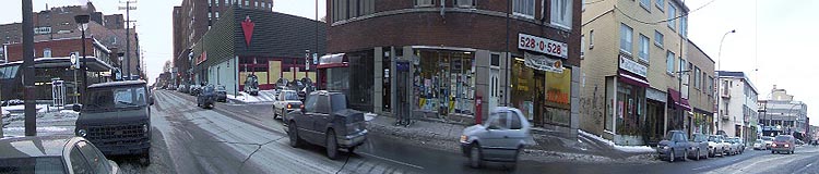 Panorama of Fabre metro