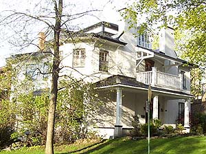 Louis-Tancr&egrave;de Bouthillier's Outre-Mont house, on rue McDougall in the borough of Outremont