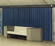 View of a frieze section from the right