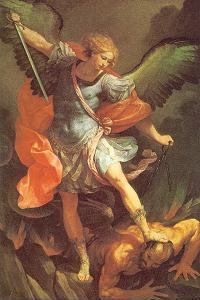 Saint Michel l'Archange, par Guido Reni; &eacute;glise Santa Maria della Concezione, Rome
