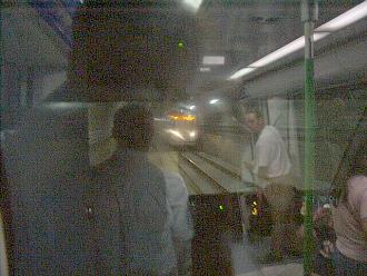 Railfan view on Line 8