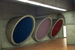 Grilles de ventilation en coloris diff&eacute;rents