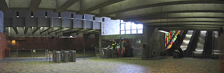 View of the mezzanine