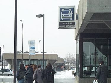 Sherbrooke Nord and Sherbrooke Sud entrance buildings