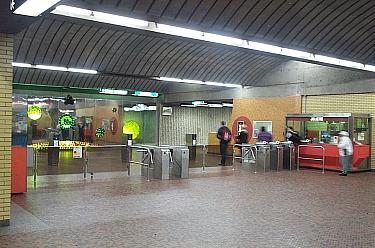 Interior of the mezzanine