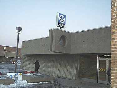 Exterior of the entrance building