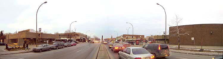 Panorama of Langelier metro
