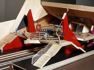 Model of the mezzanine