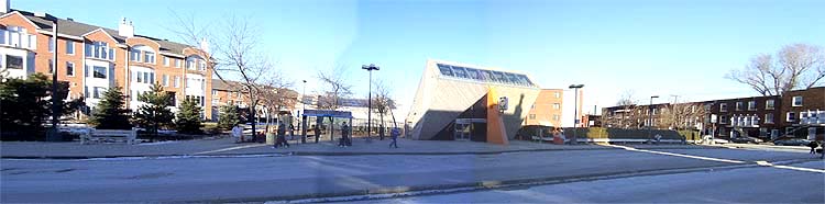 Panorama of LaSalle metro