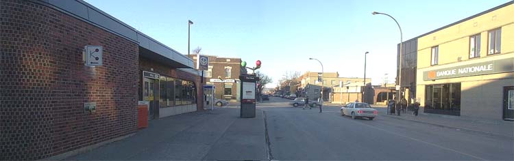 Panorama of Monk metro