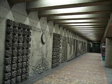 Détail de Citius, Altius, Fortius de Jordi Bonet
