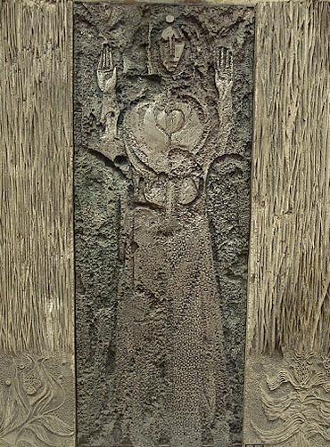 Détail de Citius, Altius, Fortius de Jordi Bonet