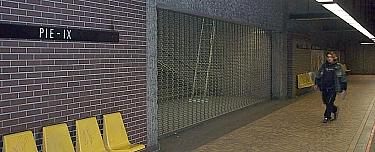 Passage vers le stade
