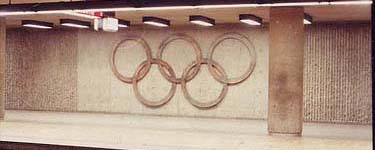 Anneaux olympiques de Marcel Raby