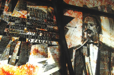 Detail of Les arts lyriques - Calixa Lavallée