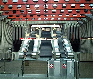 Vue de la mezzanine