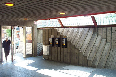 Intérieur de l'édicule Hochelaga Sud