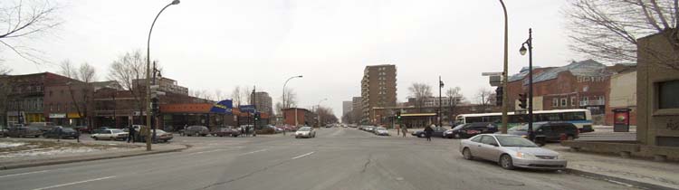 Panorama de la station Saint-Laurent