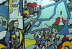 Mural, station Papineau