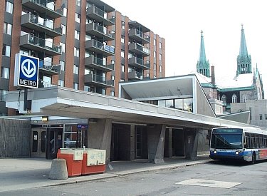 El templete de la estación Beaubien