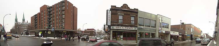 Panorama of Beaubien metro
