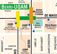 Underground City around Berri-UQAM metro