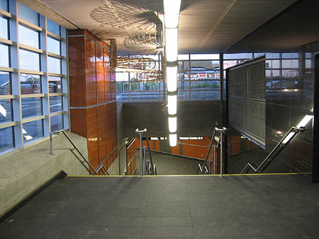Secondary entrance, interior