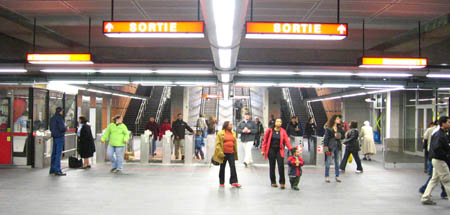 Ticket hall
