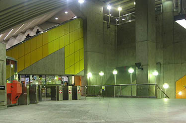 View of the mezzanine