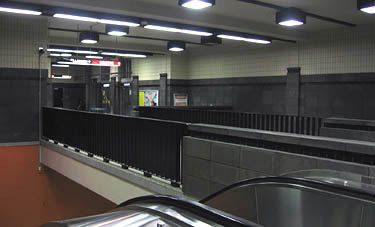 Interior of the Cr&eacute;mazie Nord entrance