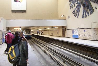 View of the platforms