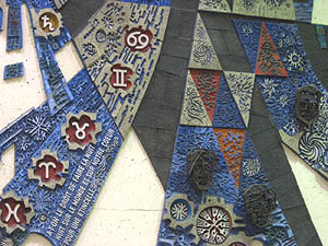 Le Po&egrave;te dans l'Univers, detail