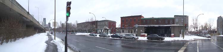 Panorama of Georges-Vanier metro